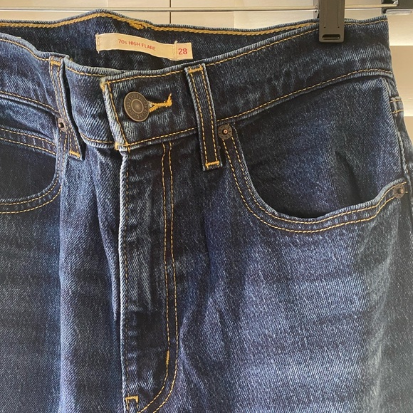 Levi’s 70’s High Rise Flare Women’s Jeans (28W x 32L), Sonoma Train - Picture 3 of 5